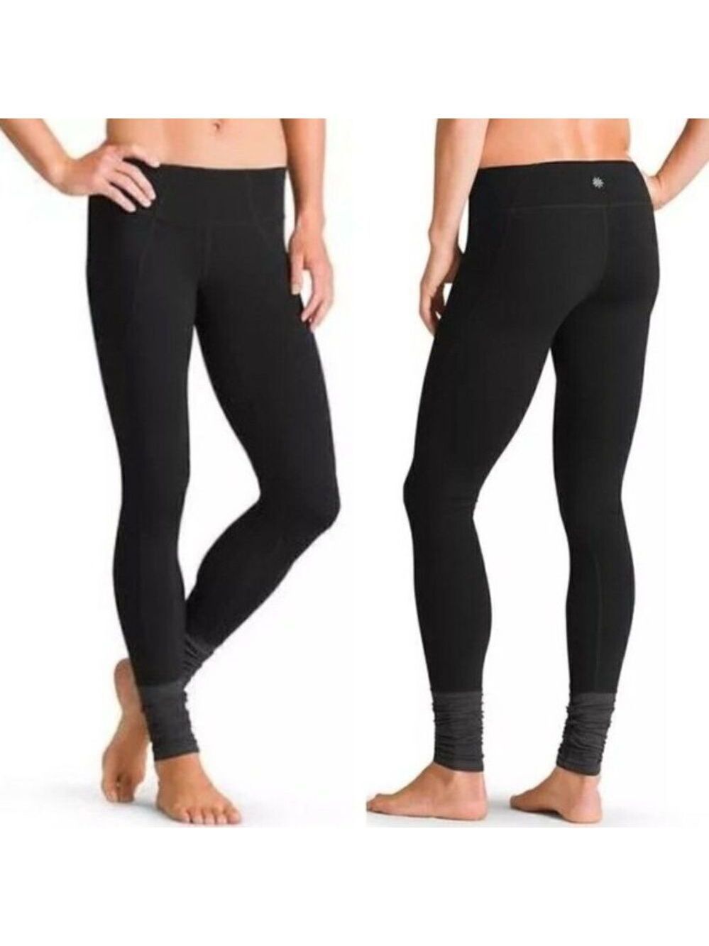 𝅺ATHLETA Plie Tights Yoga Barre Ballet Leggings Full Length Size Small